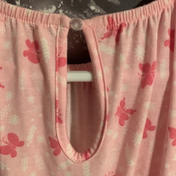 🦋Pink butterfly summer dress 6X - Picture 6 of 8